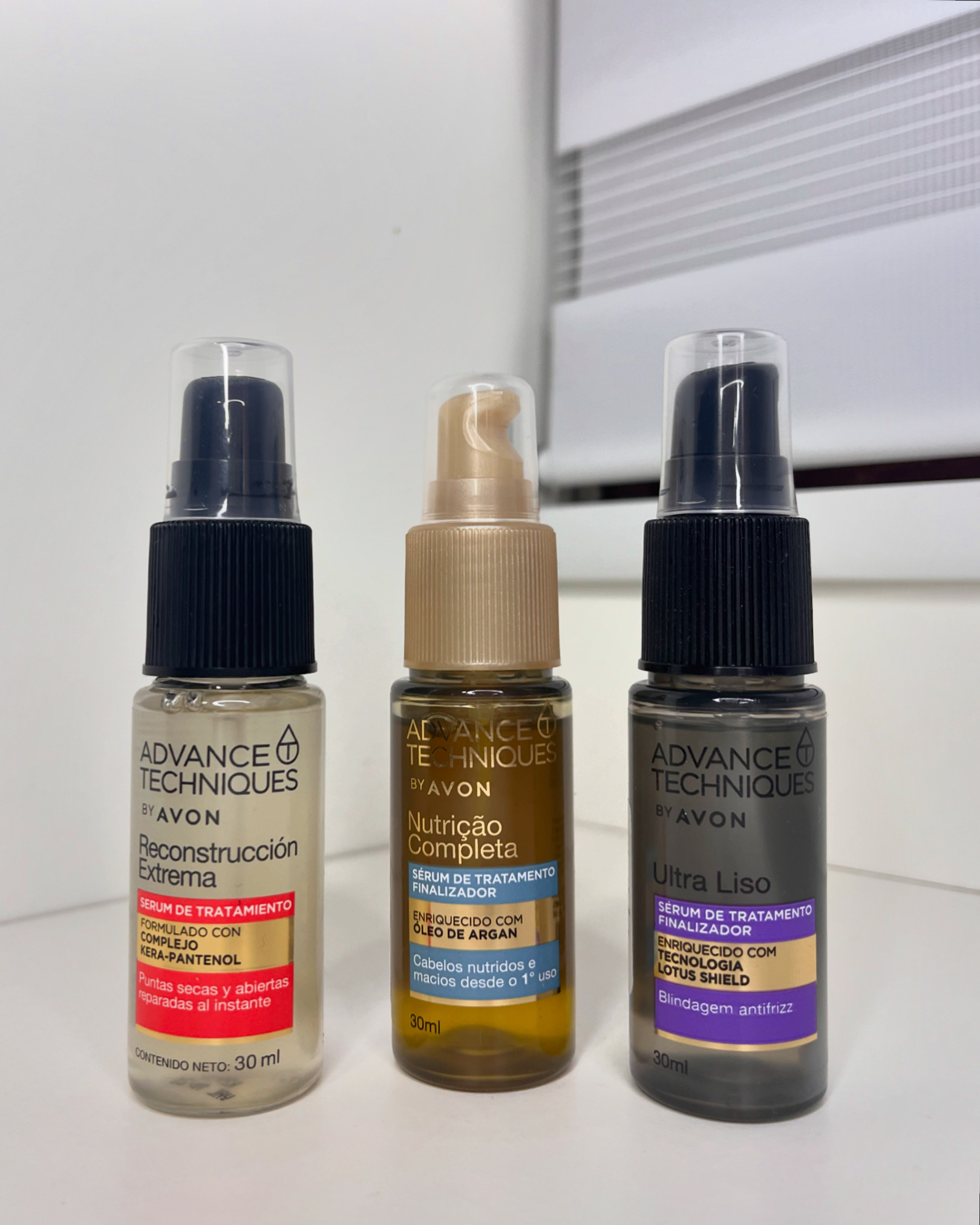Serum de tratamiento finalizador para cabello